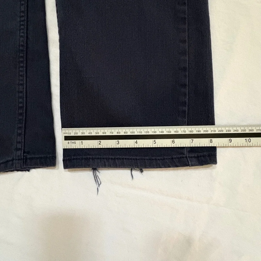 Levi's 505 Jeans Mens 34x30 Dark Wash Straight Leg Denim‎ Red Tab